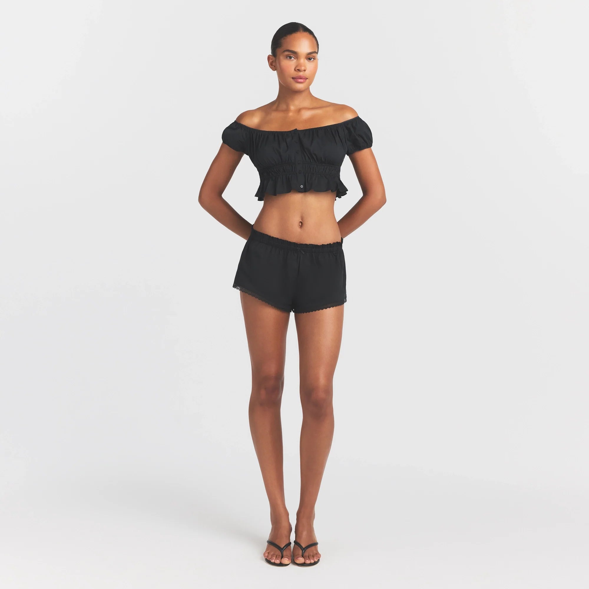 Poplin Apparel Short