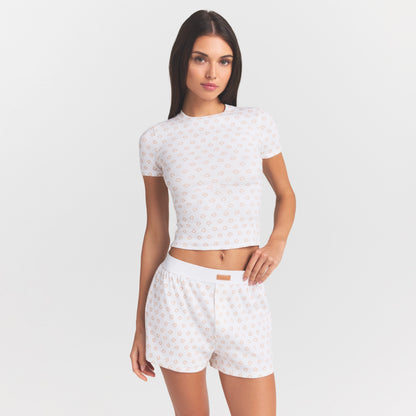 Cotton Rib Loose Boxer