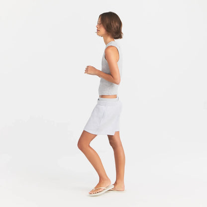 Cotton Fleece Double Waistband Short
