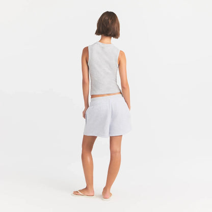 Cotton Fleece Double Waistband Short