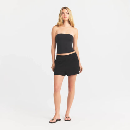 Cotton Fleece Double Waistband Short