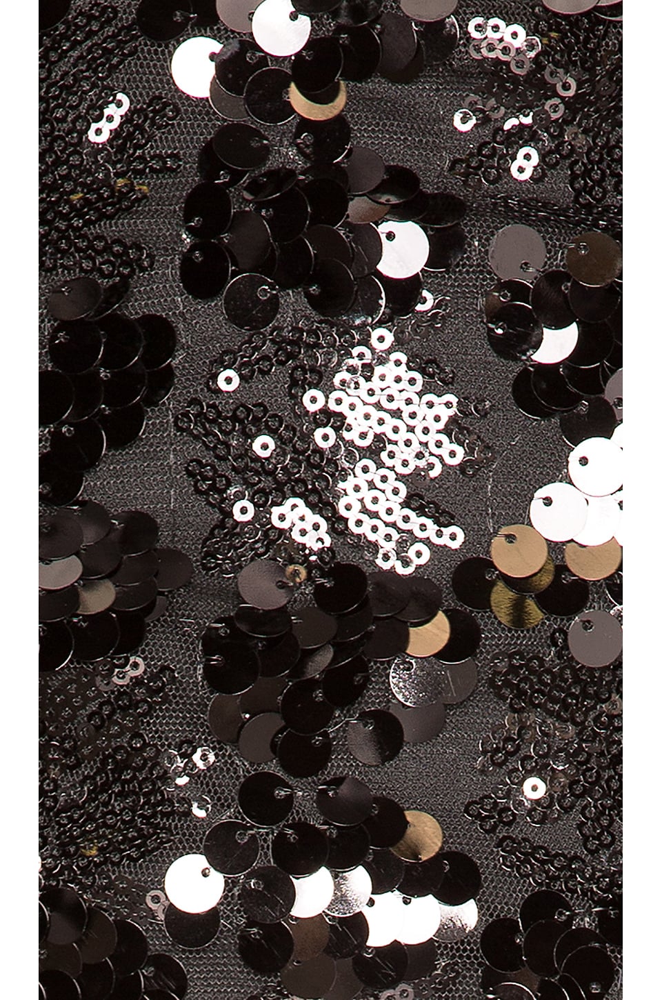 superdown Daphne Sequin Mini Skirt in Black Sequin