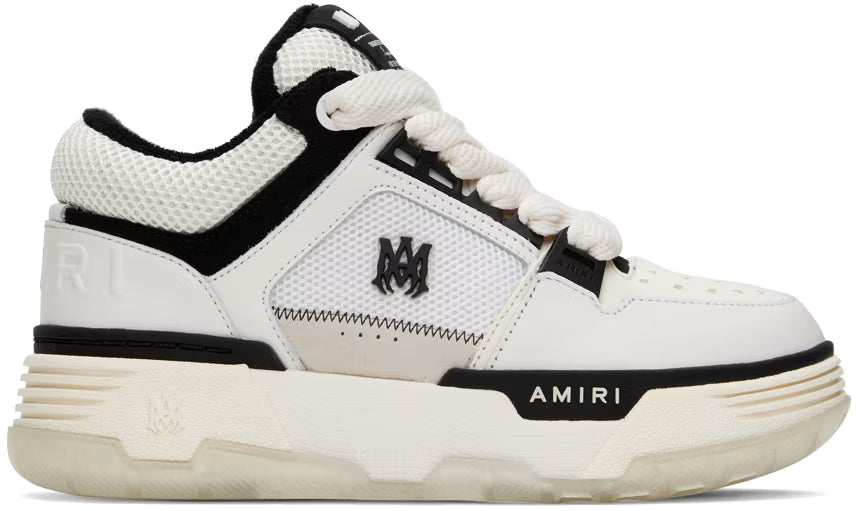 AMIRI White & Black MA-1 Sneakers