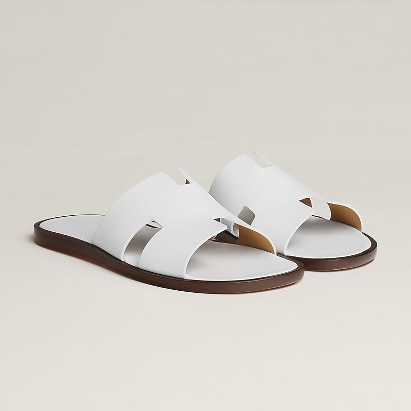 Hermès Oran Sandals – White