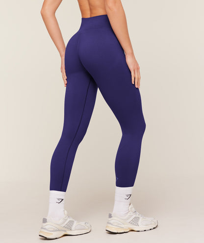 Gymshark Poise Seamless Leggings - Indigo Purple