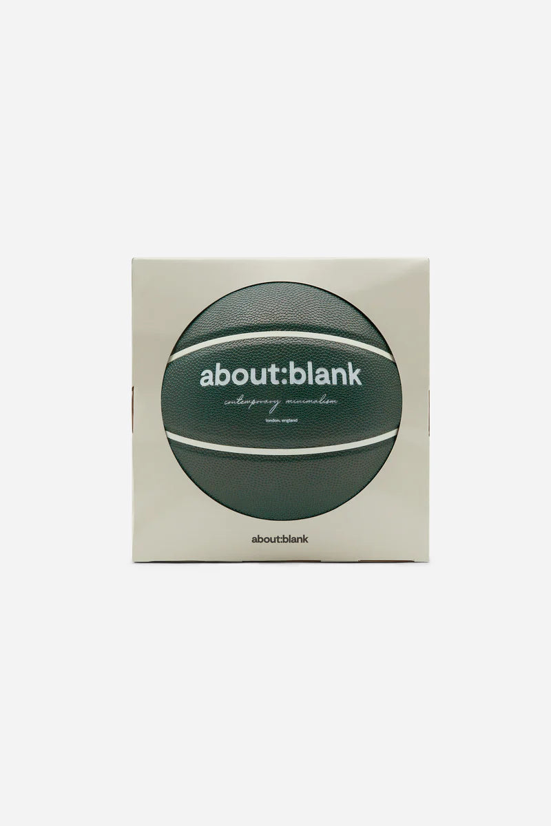 A limited edition about:blank basketball.