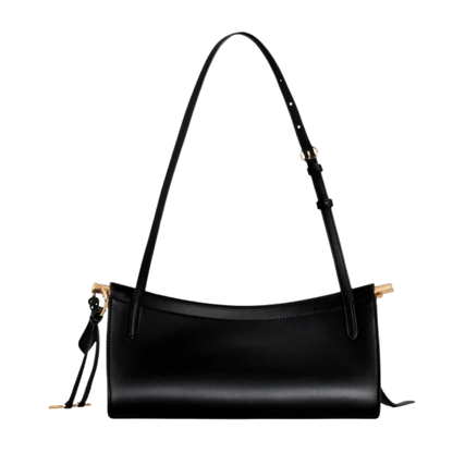 Black Le Click East West Small Shoulder Bag