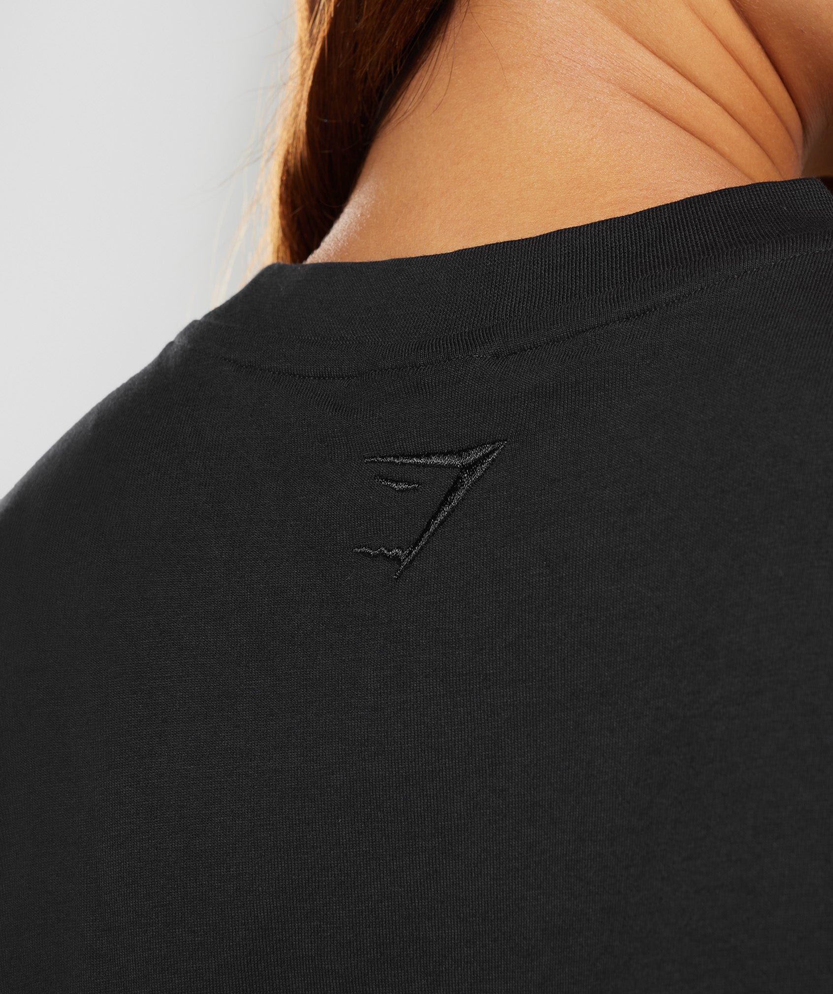 Gymshark Block Oversized T-Shirt - Black