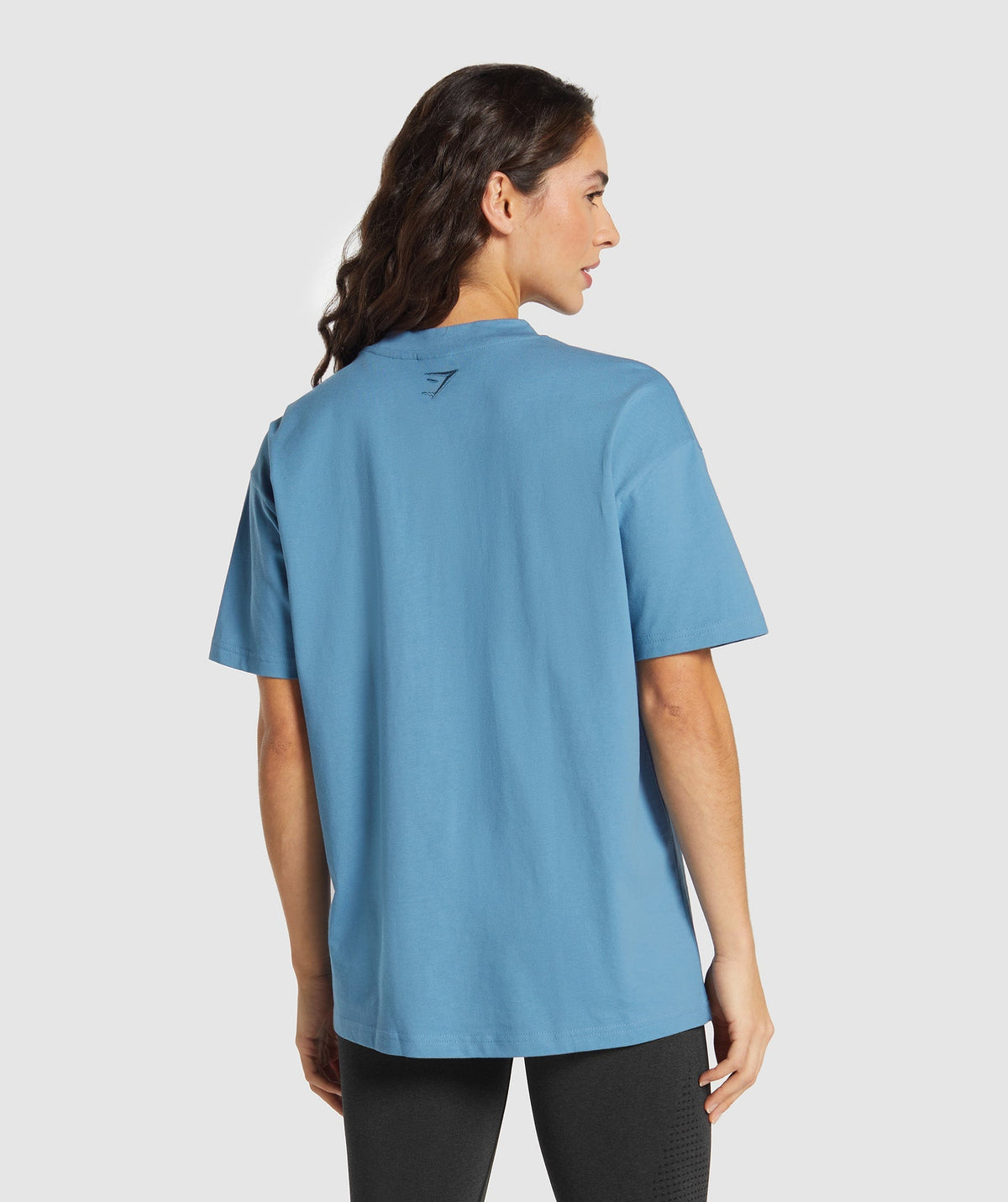 Gymshark Block Oversized T-Shirt - Classic Blue