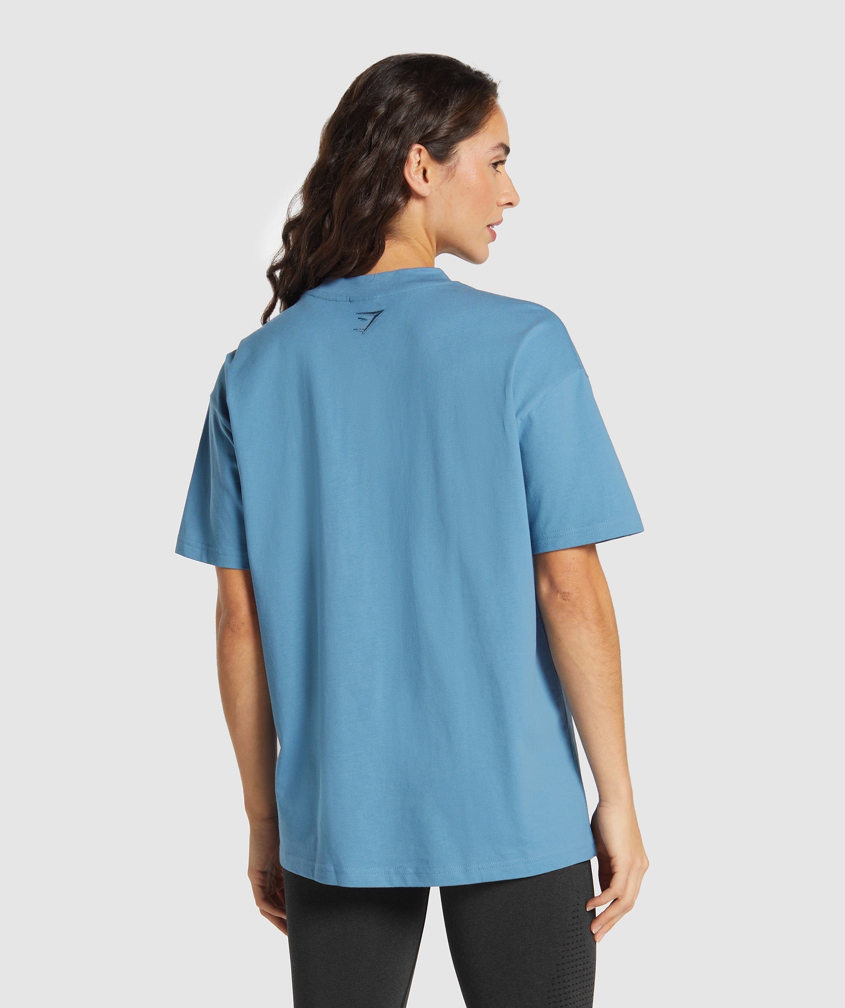 Gymshark Block Oversized T-Shirt - Classic Blue