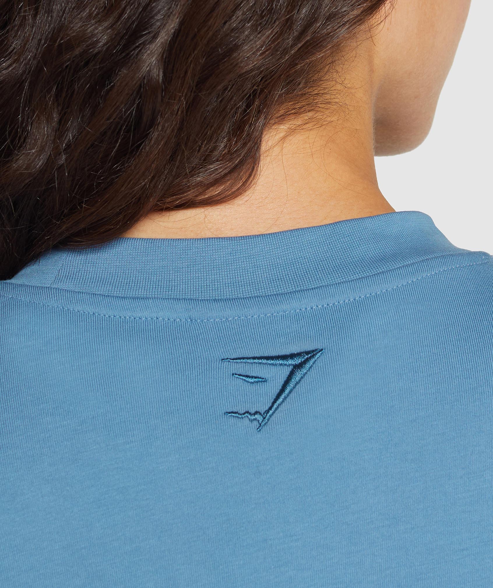 Gymshark Block Oversized T-Shirt - Classic Blue