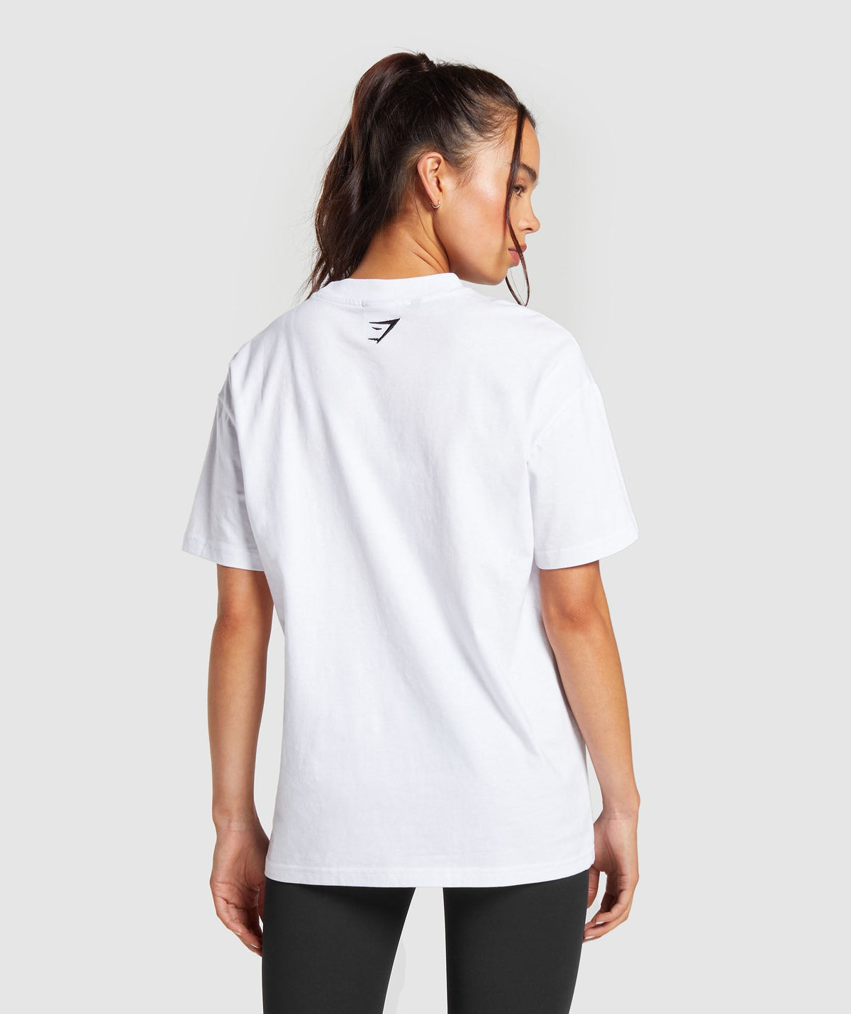 Gymshark Block Oversized T-Shirt - White