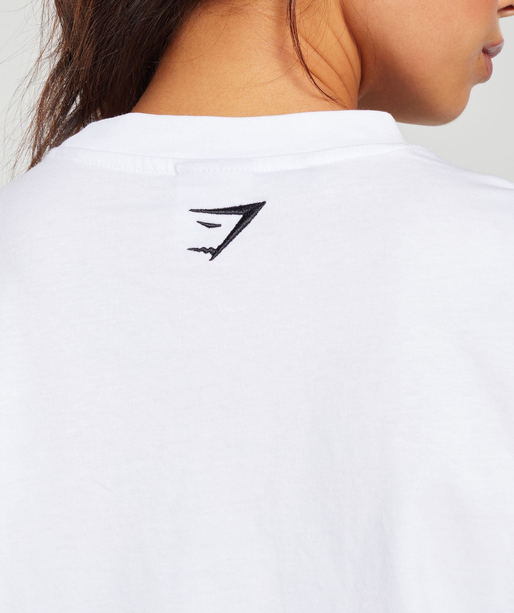 Gymshark Block Oversized T-Shirt - White