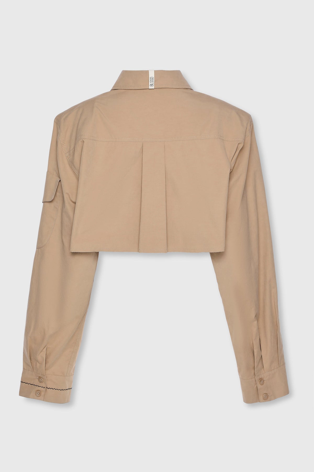 BOXY CROP SHIRT
