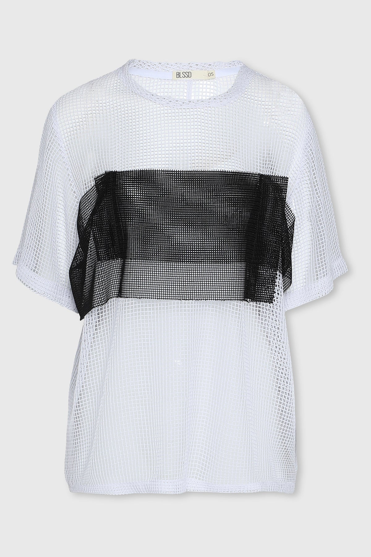 DOUBLE MESH BANDAGE TEE