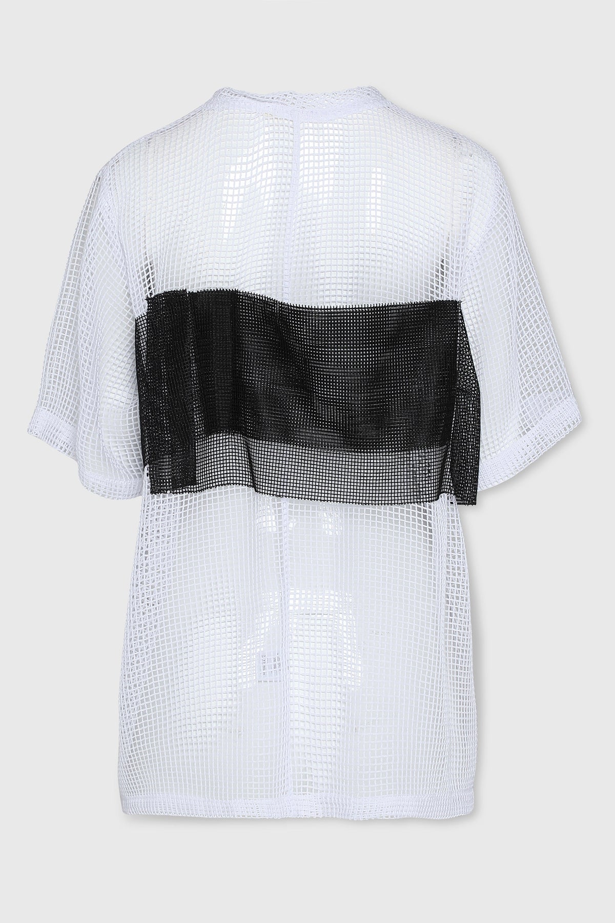 DOUBLE MESH BANDAGE TEE