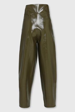 VEGAN LEATHER PARACHUTE PANTS