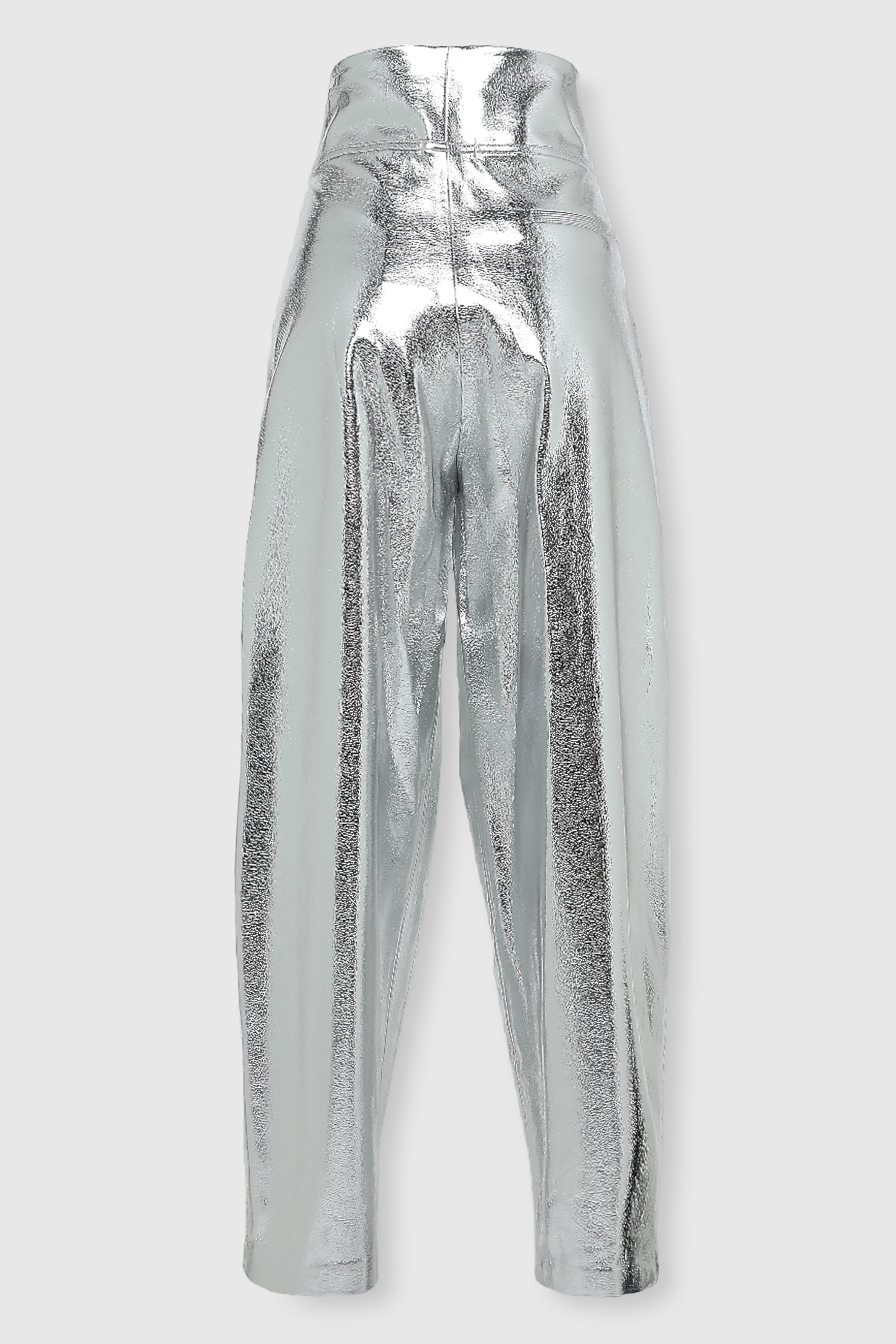 VEGAN LEATHER PARACHUTE PANTS