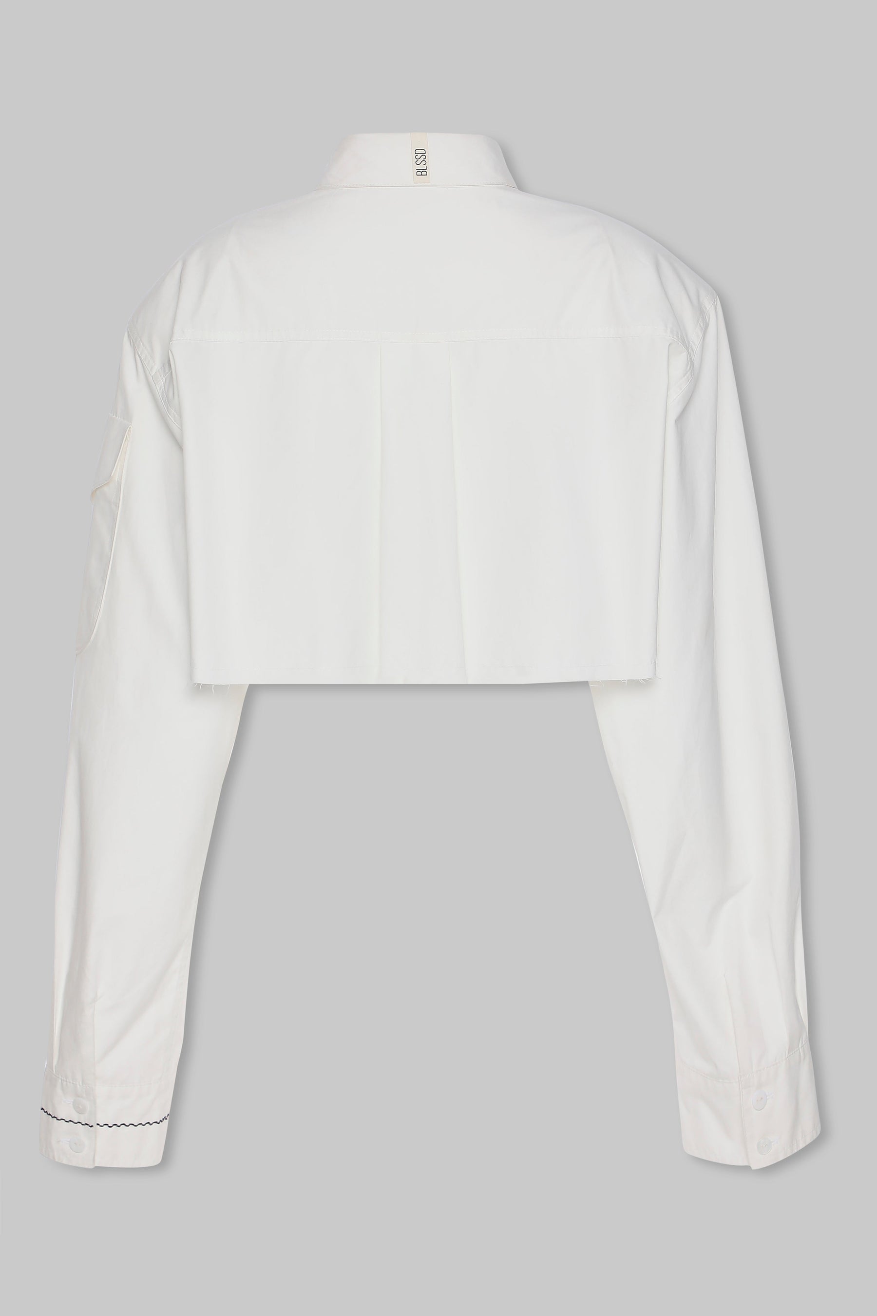 BOXY CROP SHIRT