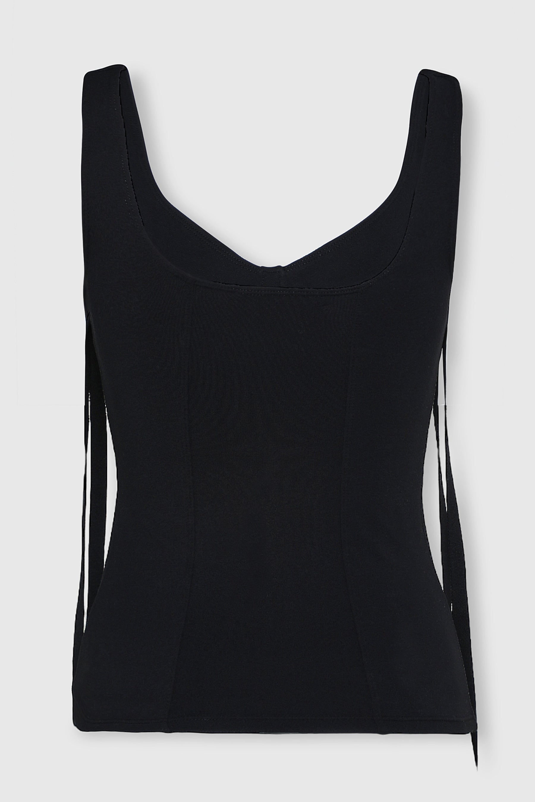 FAUX CORSET TANK W/ BRA LINES