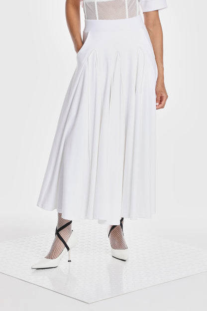 OUTLINE GODET SKIRT