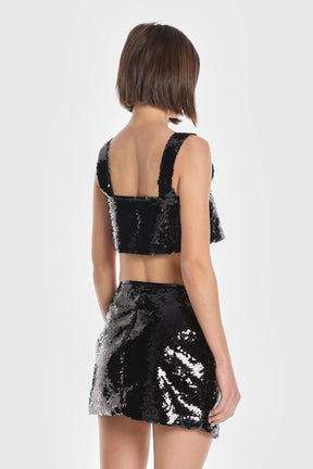 SEOUL SEQUIN CROP TOP