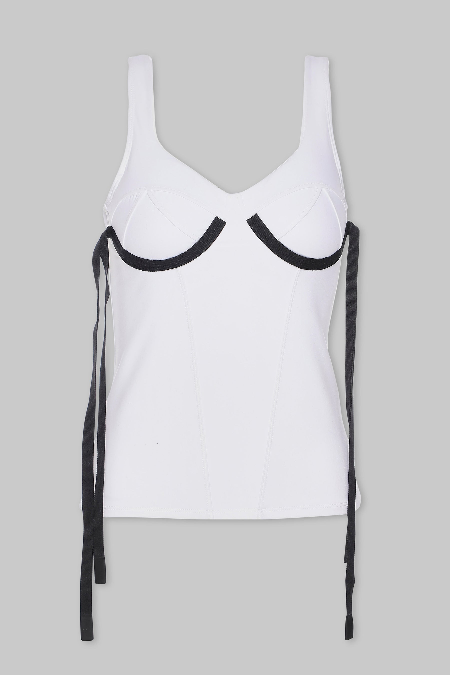 FAUX CORSET TANK W/ BRA LINES