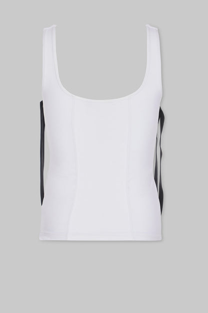 FAUX CORSET TANK W/ BRA LINES