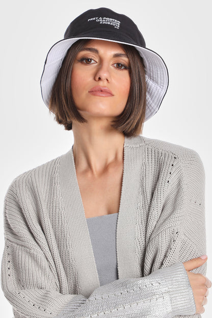 PRET A PORTER GRATITUDE REVERSIBLE BUCKET HAT