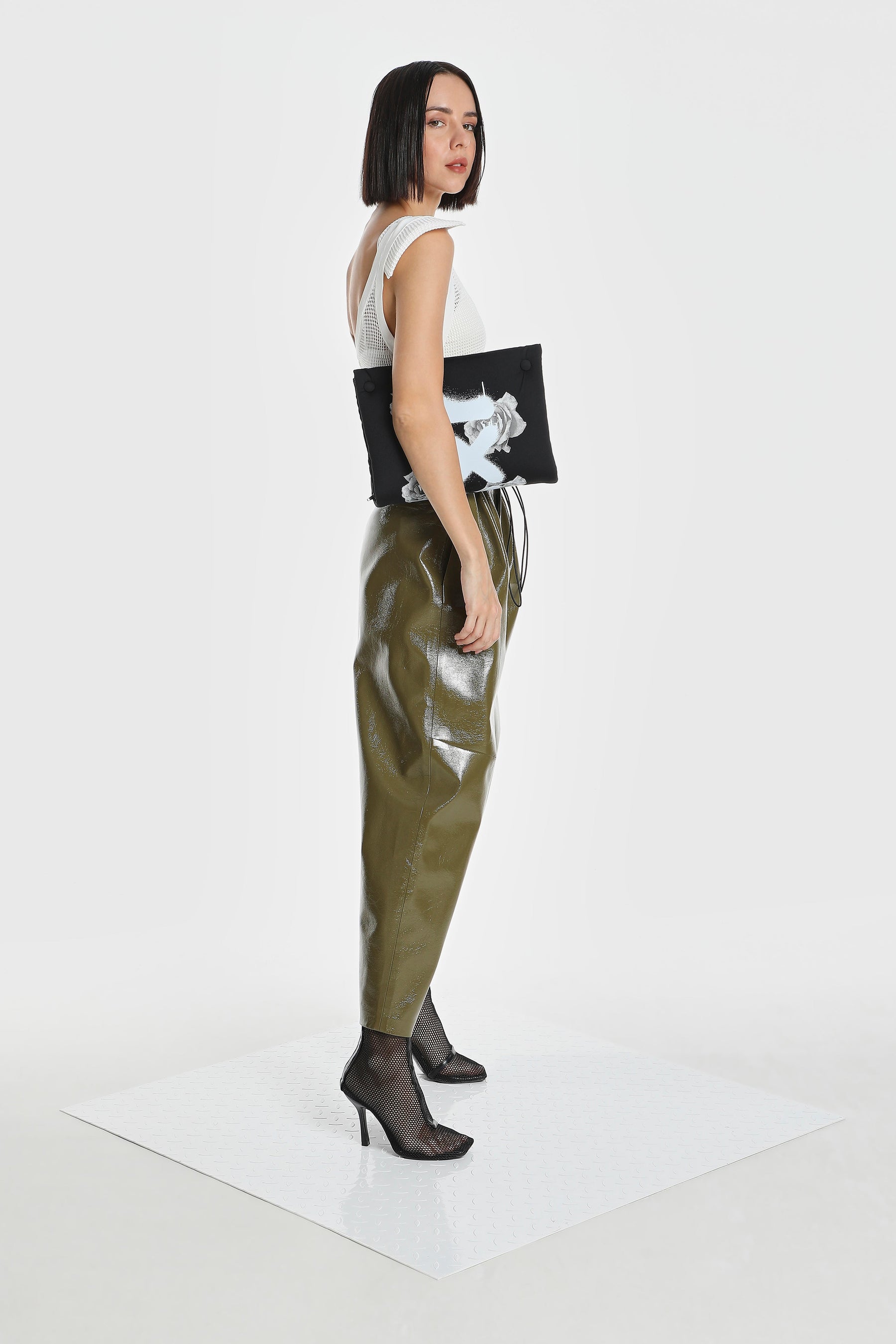 MESH TANK W/ SHOULDER PADS