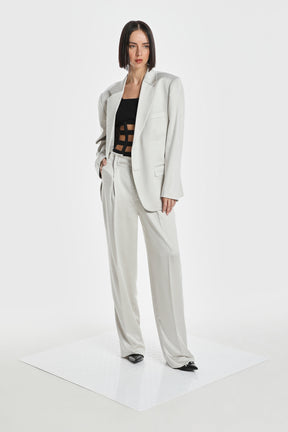 WHAT ARE YOU NOT SILK BLAZER