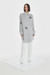 NOT XXX INDUSTRIAL FLOWER SILK SHIRT