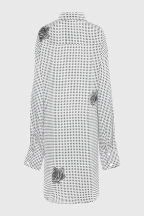 NOT XXX INDUSTRIAL FLOWER SILK SHIRT
