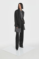 WHAT ARE YOU NOT SILK BLAZER