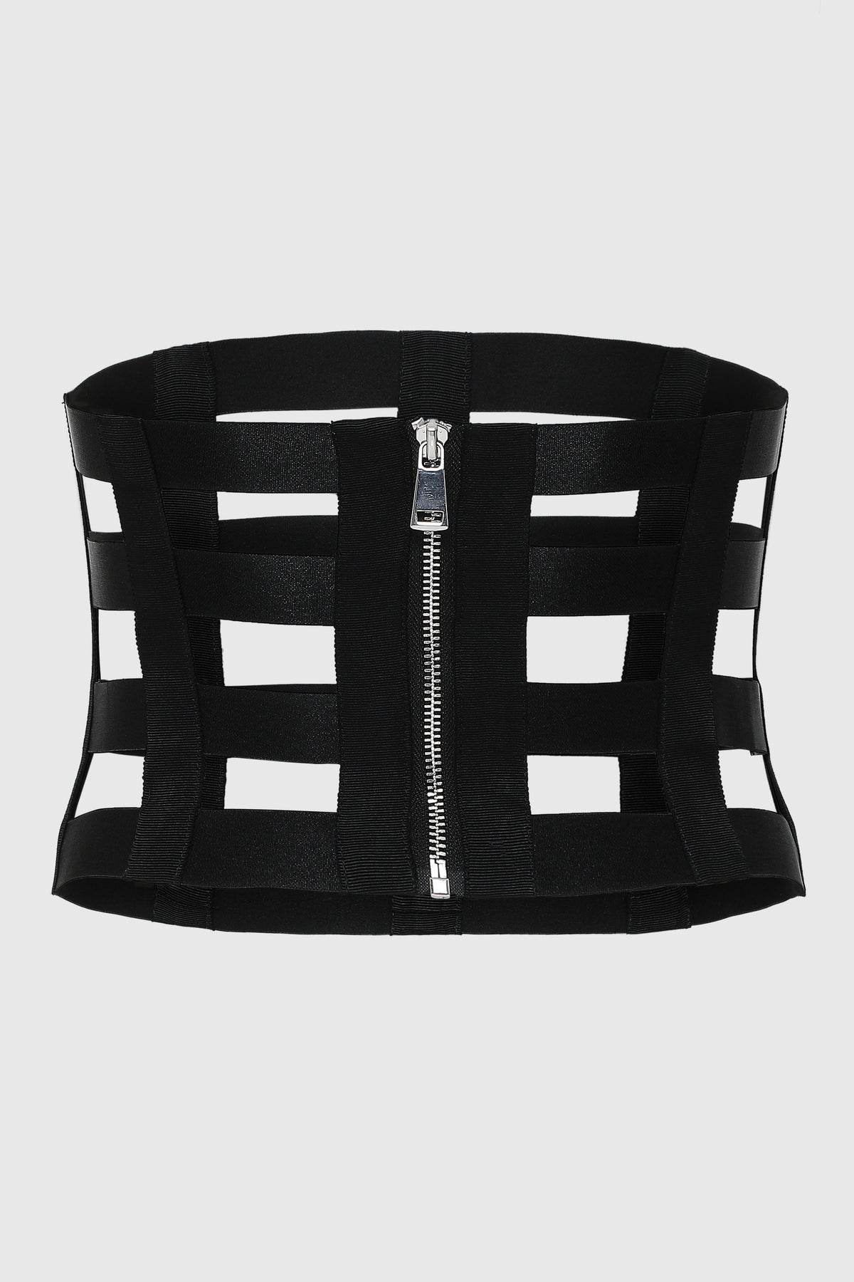 SQUARE GRID CORSET BELT