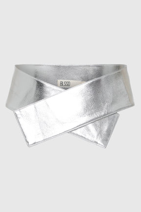 X VEGAN LEATHER BELT