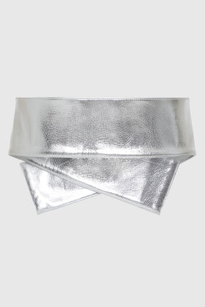 X VEGAN LEATHER BELT