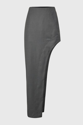 ASYMMETRIC MAXI SKIRT