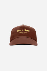 Structured 5-Panel Nylon Cap with Wide Visor