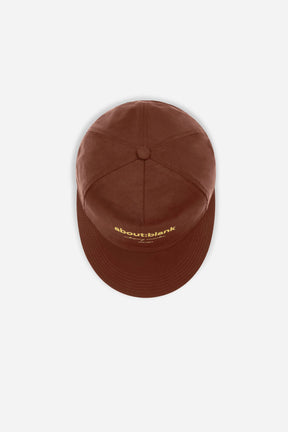 Structured 5-Panel Nylon Cap with Wide Visor