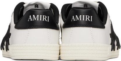Amiri Women White & Black Pacific Sneakers