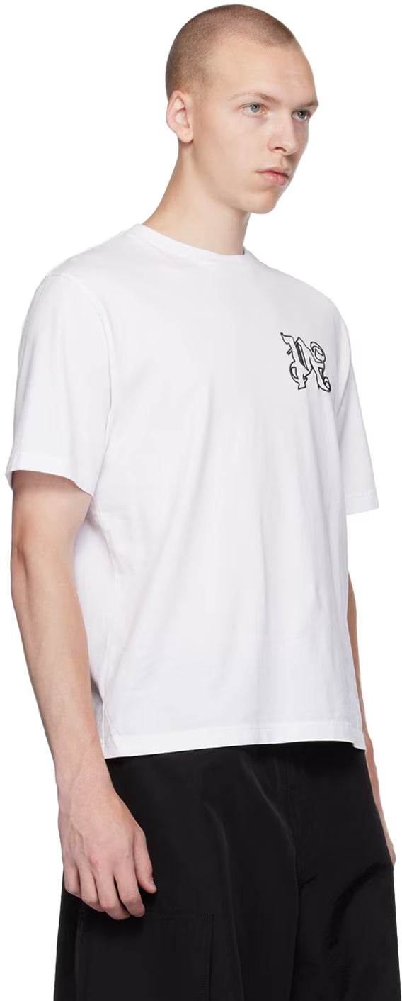 White Monogram T-Shirt