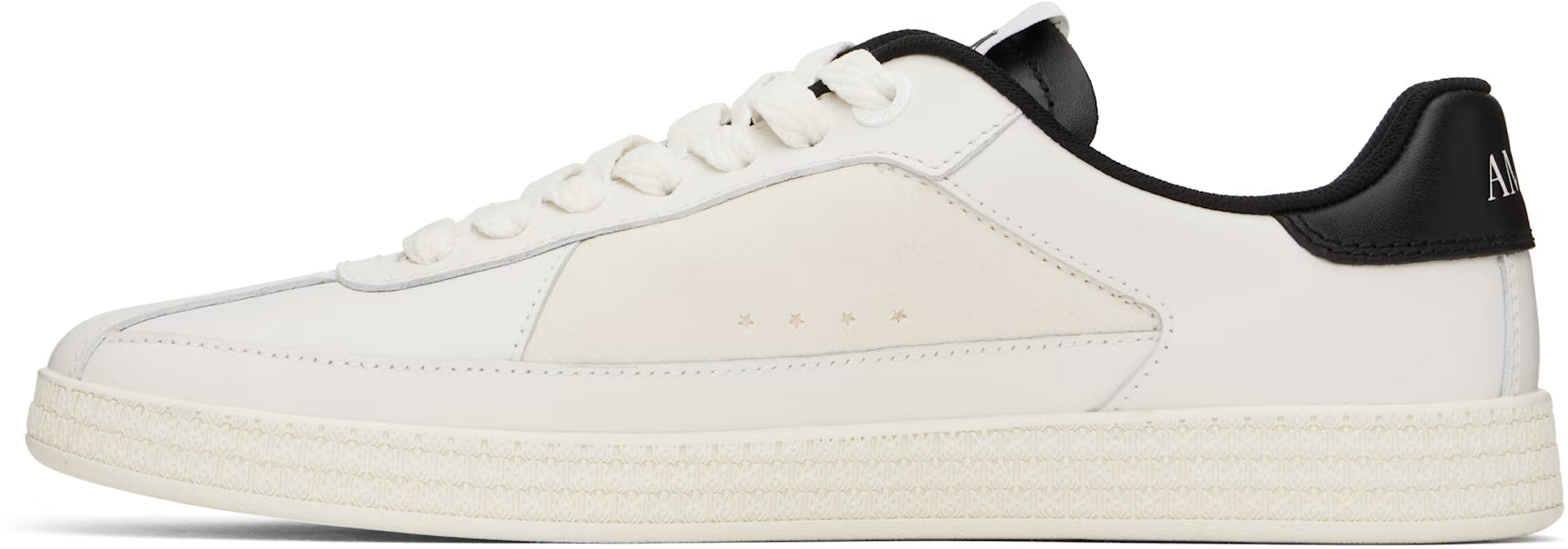 Amiri Women White & Black Pacific Sneakers