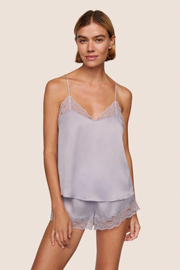 Washable Silk Lace Cami & Short Set