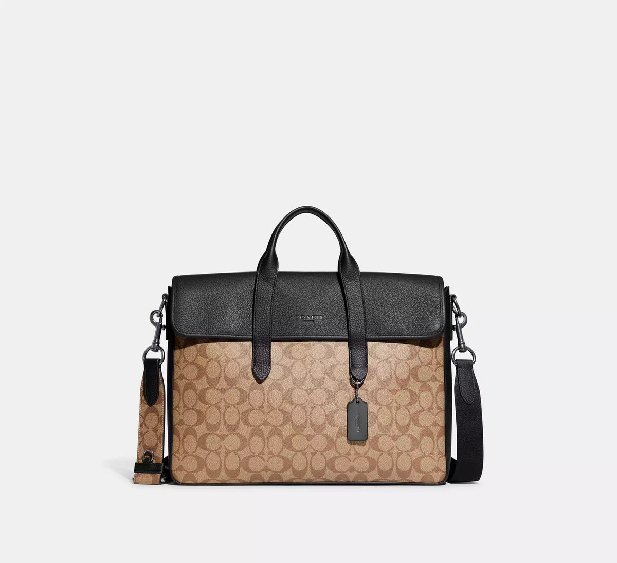 Coach Coach Sullivan Portfolio Brief In Signature Canvas - Bags | Shop From The Mirage