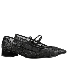 GG crystal ballet flats