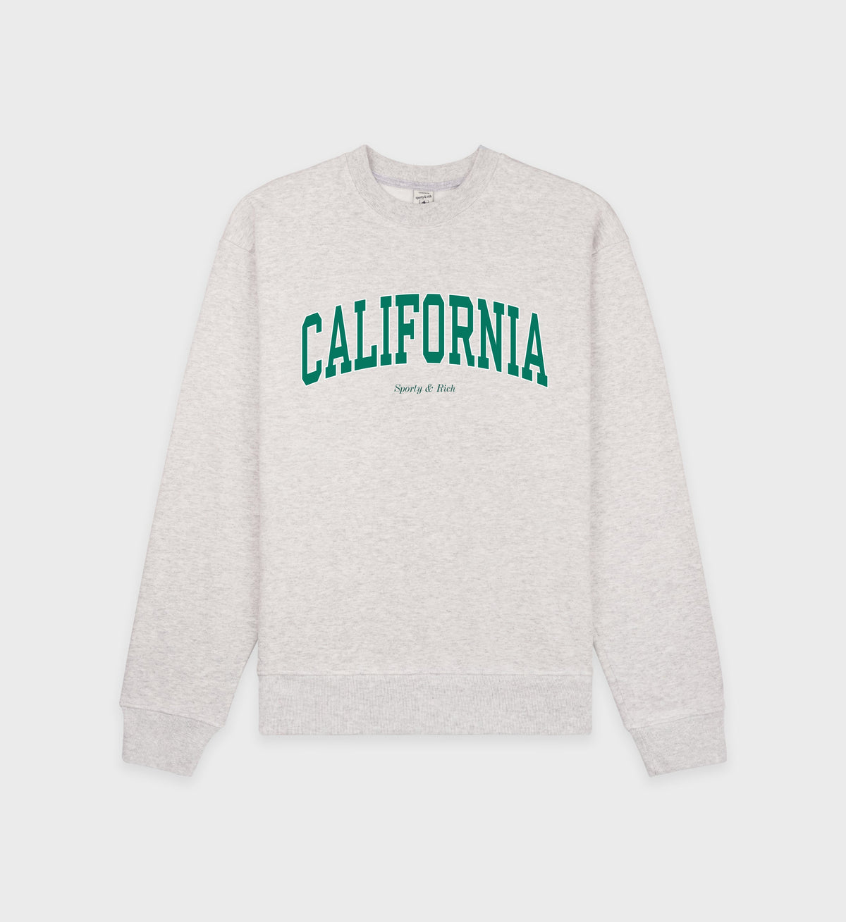 California Crewneck - Heather Gray/Alpine