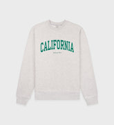 California Crewneck - Heather Gray/Alpine
