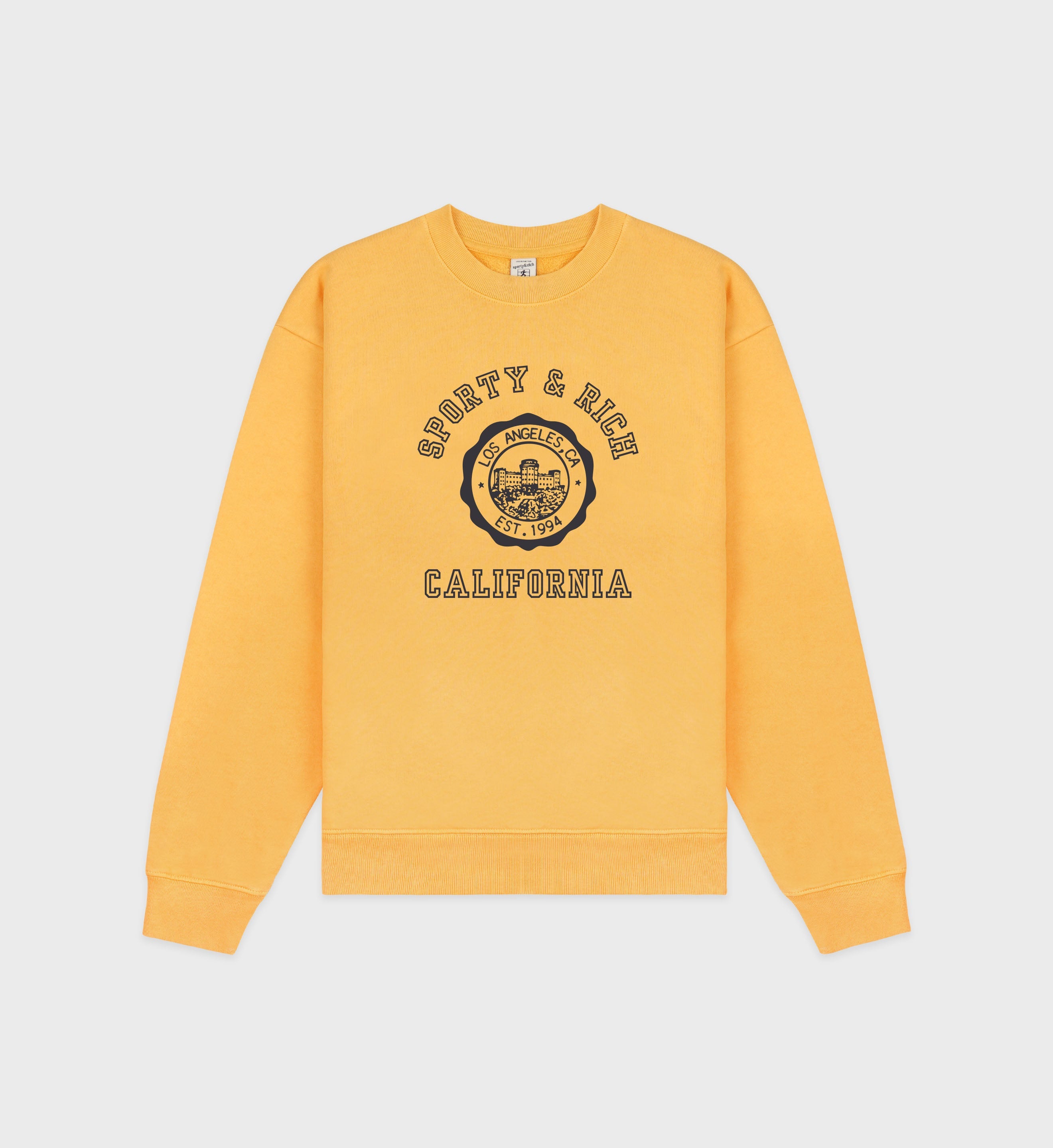 California Emblem Crewneck - Faded Gold