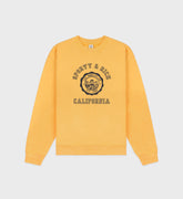 California Emblem Crewneck - Faded Gold